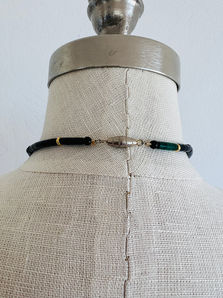 Malachite & Onyx Necklace