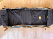 Monogram Fold Over Garment Luggage Travel Bag