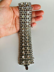 Hollywood Glam Rhinestone Bracelet