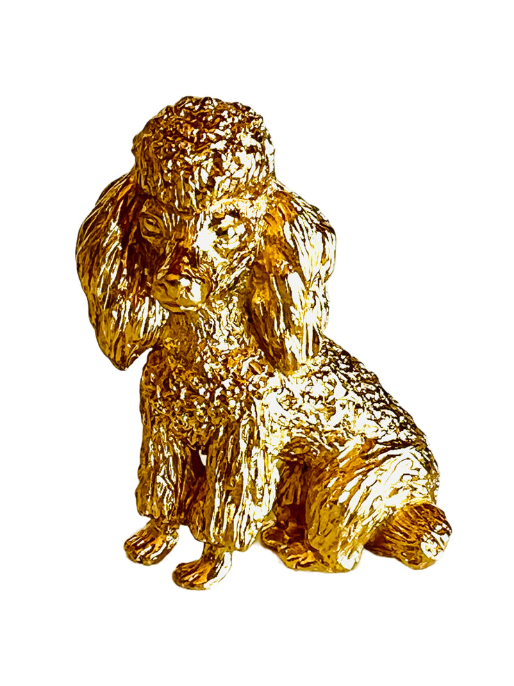 Poodle Brooch