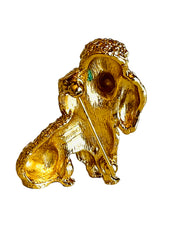 Poodle Brooch