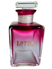 Antique Cranberry Glass Apothecary Cologne Bottles