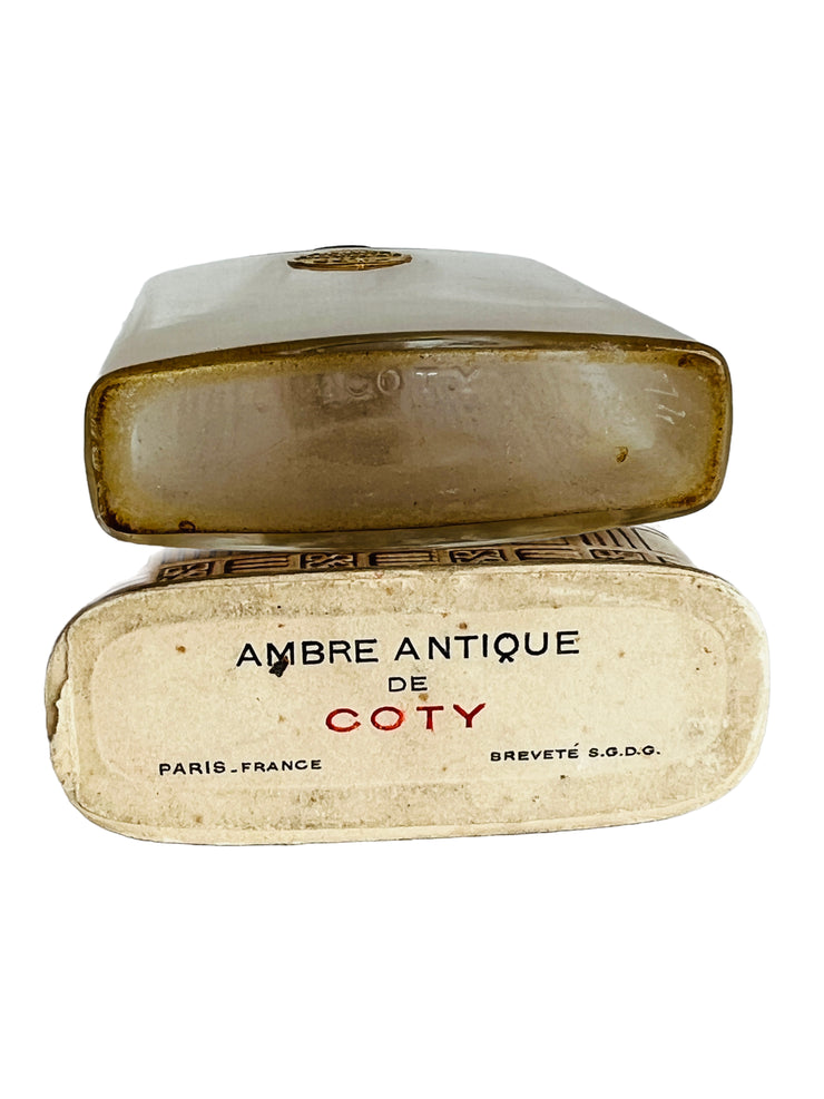 Lalique Perfume Bottle Ambre Antique De Coty