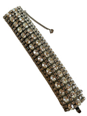 Hollywood Glam Rhinestone Bracelet