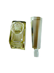 Pale Yellow Perfume Bottle