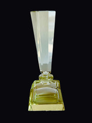 Pale Yellow Perfume Bottle