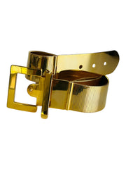 Gold Metal Modenist Mesh Belt