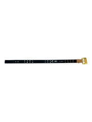 Caramel Leather Gold Stud Belt