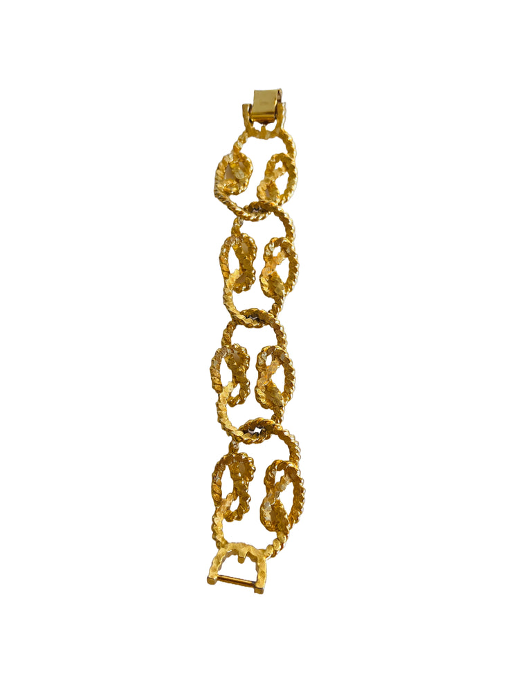 Statement Twisted Rope Choker Bracelet