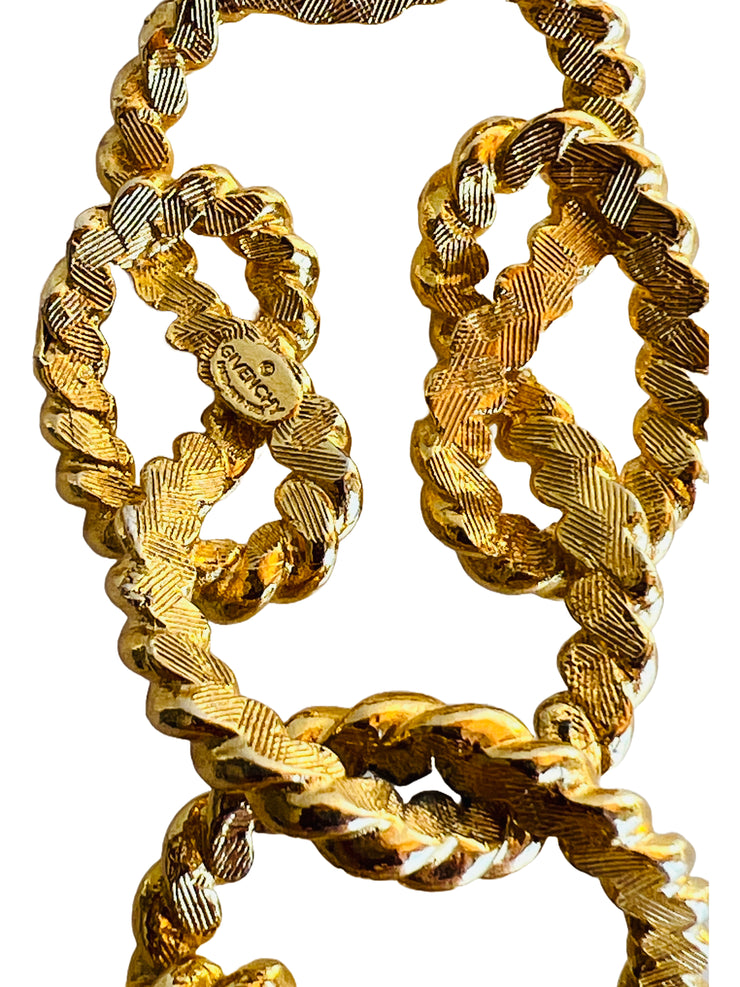 Statement Twisted Rope Choker Bracelet
