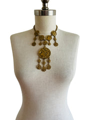 Greco Roman Style Coin Necklace