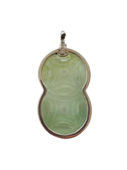 Que Milargo 925 Carved Infinity Charm Pendant