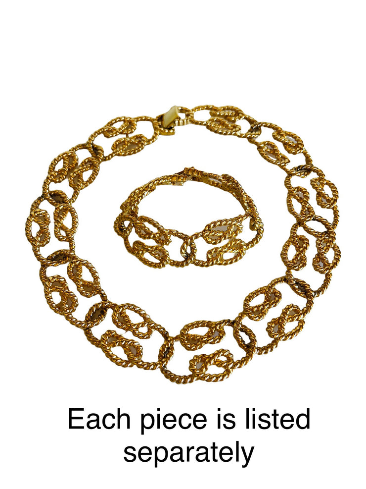Statement Twisted Rope Choker Bracelet
