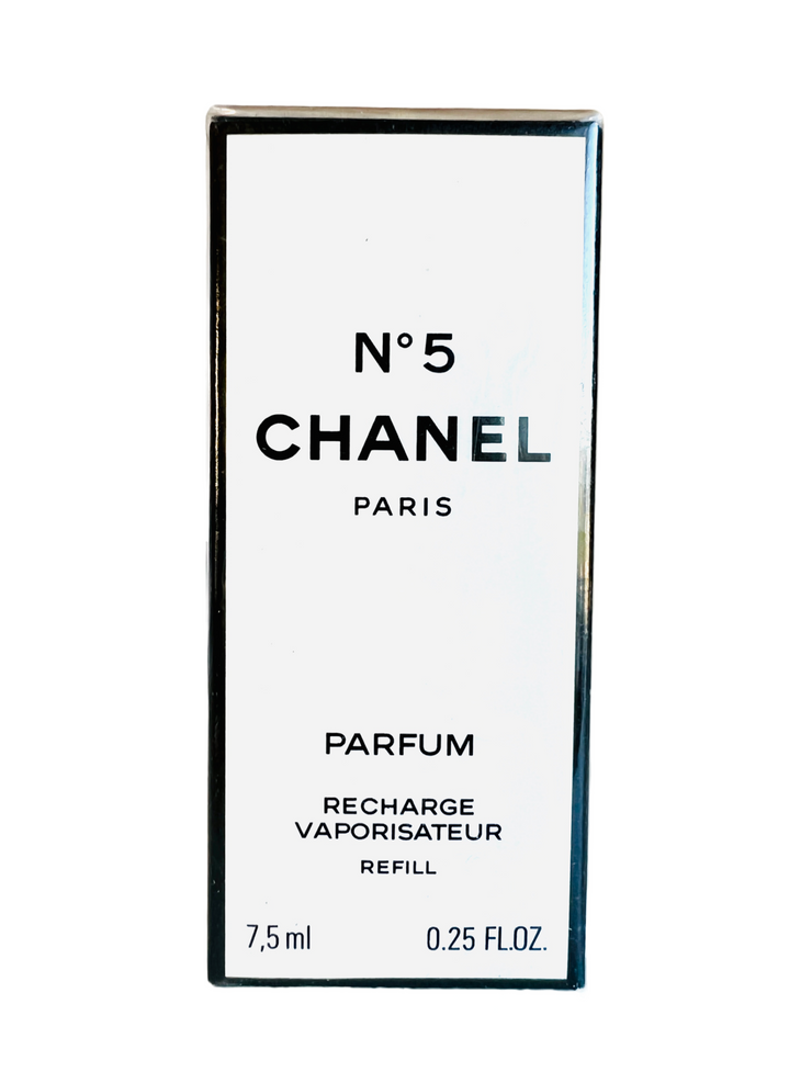 Chanel No 5 Parfum Recharge Vaporisateur Refill 0.25 Ounces 