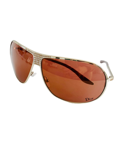 Aviator Rhinestone Sunglasses
