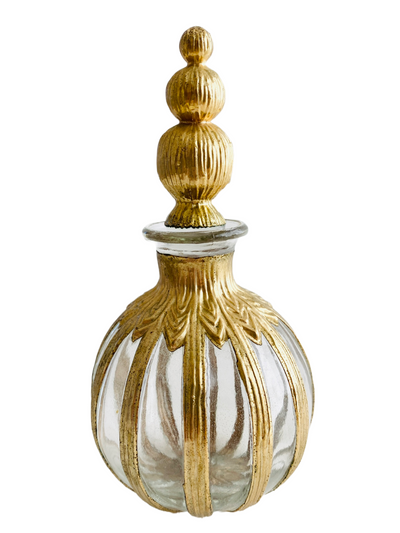 1950's Gold Perfume Bottle