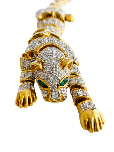 Tiger Shoulder Brooch