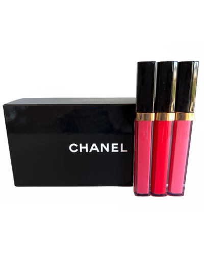 Chanel Pink Lip Gloss Trio – Mon Tigre