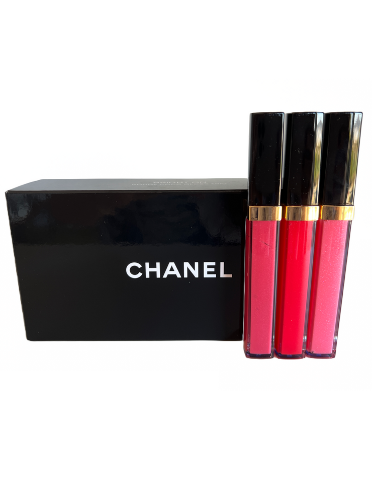 Chanel Bright On Lip Gloss Trio