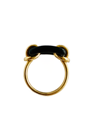 14k Gold Onyx Ring