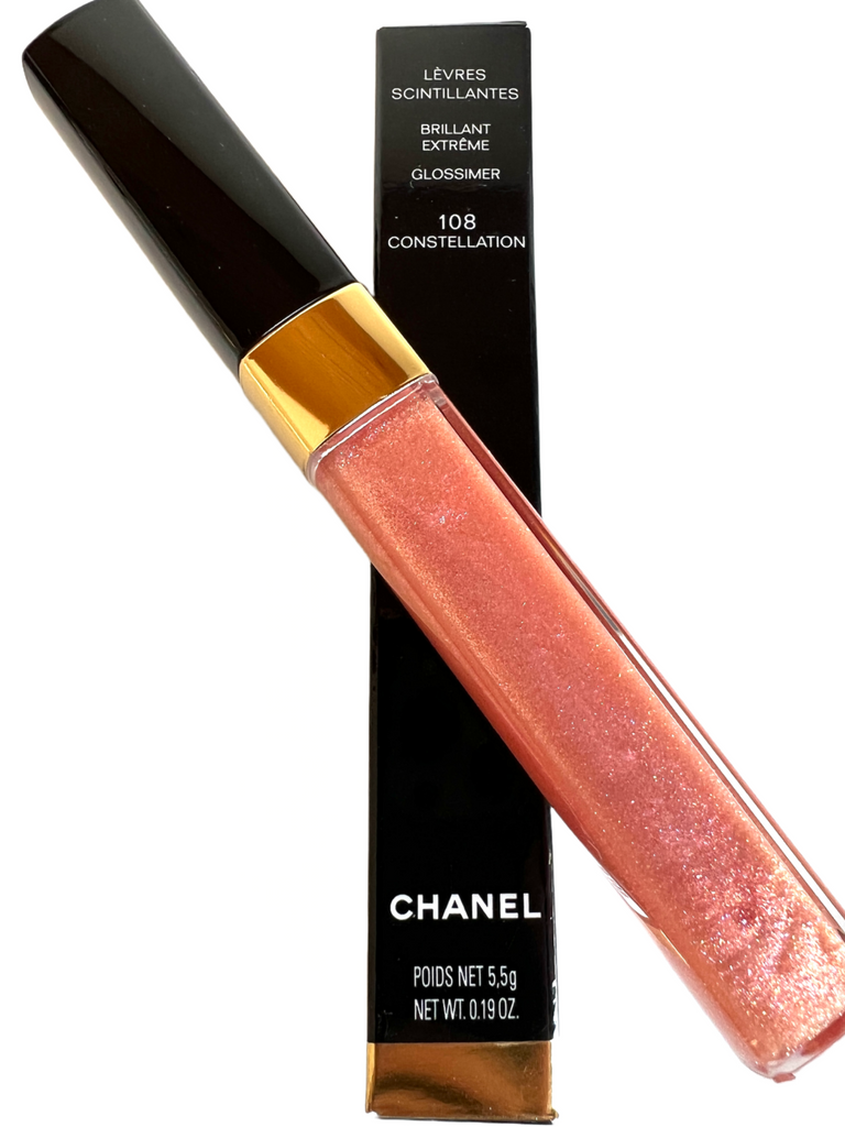 Chanel Levres Scintillantes, No. 166 Amour - 0.19 fl oz tube