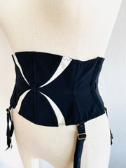 Agent Provocateur Black White "Fenella" Waspie Sz 3