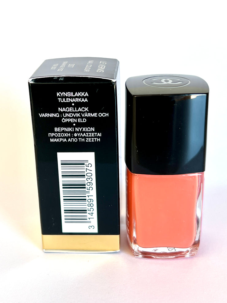 Chanel Nail Color Orange Fizz # 307