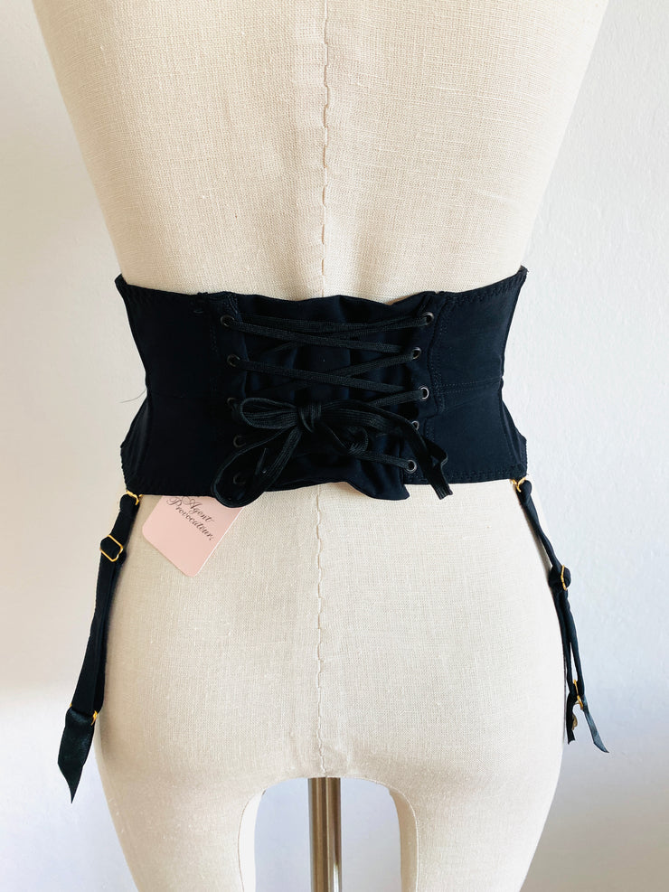 Agent Provocateur Black White "Fenella" Waspie Sz 3