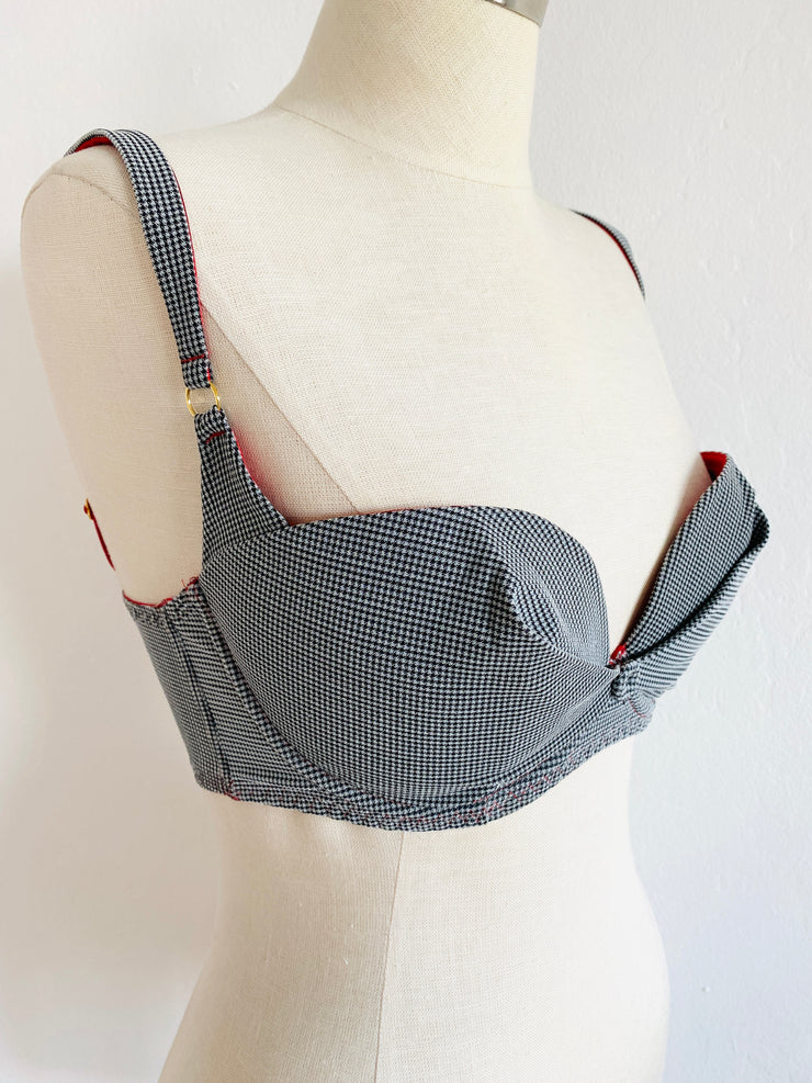 Agent Provocateur Houndstooth Bra 32E