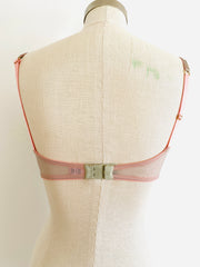 Agent Provocateur Quilted Beige Peach Lace Bra 34D