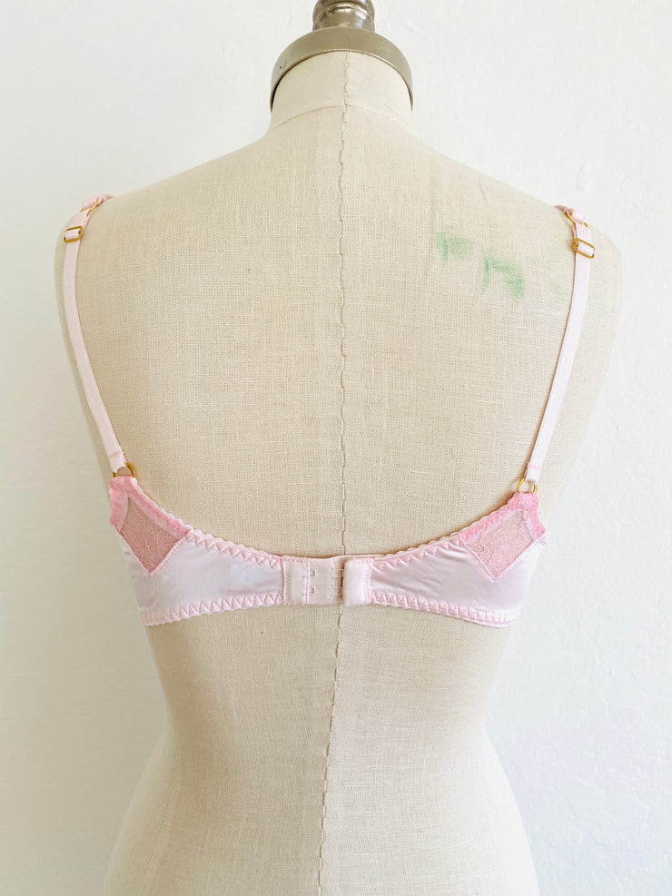 Agent Provocateur Pink Lace Bra Size M