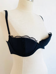 Agent Provocateur Black Mesh Bra 32DD