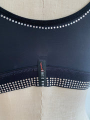 Adam Selman Sport Carbon38 Crystal Black Bra