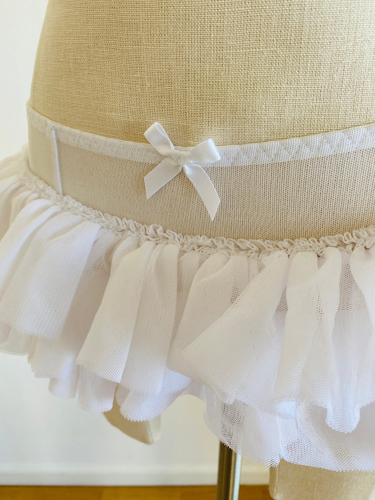 Agent Provocateur White Tulle Tutu Sz Sm