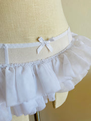 Agent Provocateur White Tulle Tutu Sz Sm