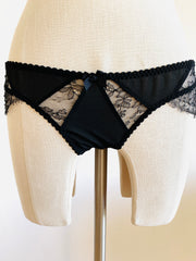 Agent Provocateur "Deanna" Black Lace Brief