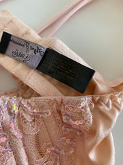 Soiree Agent Provocateur Darianna Pink Sequin Bra 32E