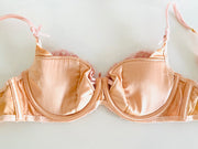 Soiree Agent Provocateur Darianna Pink Sequin Bra 32E