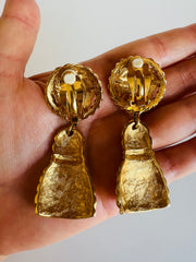 Lion Dangle Earrings