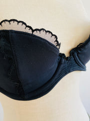 Agent Provocateur Black Mesh Bra 32DD