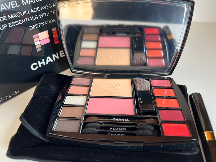 Chanel Travel Makeup Palatte Face Eyes & Lips