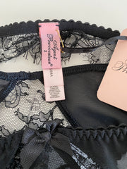 Agent Provocateur "Deanna" Black Lace Brief