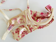 Agent Provocateur Cupless Silk Bra Sz M