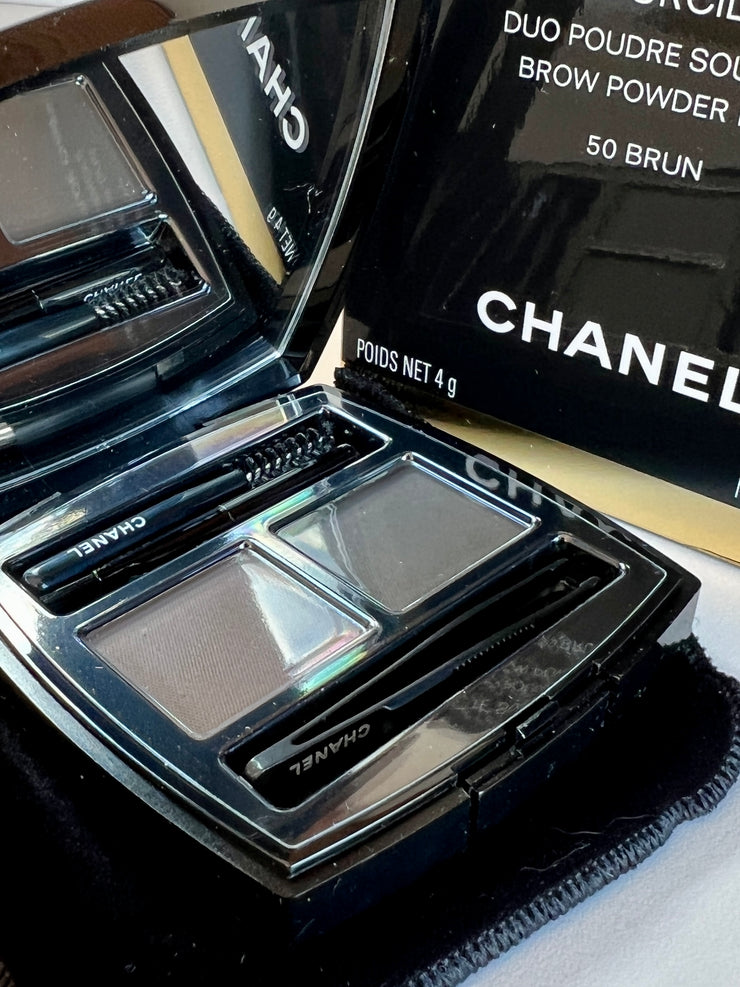 La Palatte Sourcils De Chanel Brow Powder Duo 50 Brun – Mon Tigre