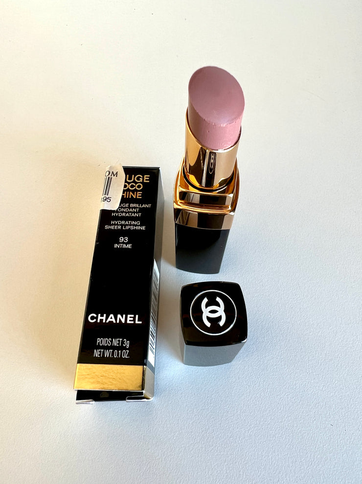 Chanel Rouge Coco Shine Lip Color Intime # 93