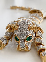 Tiger Shoulder Brooch