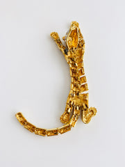 Tiger Shoulder Brooch