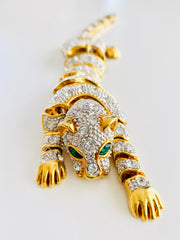Tiger Shoulder Brooch