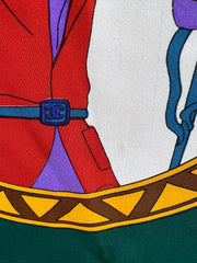 Sports Theme Silk Scarf