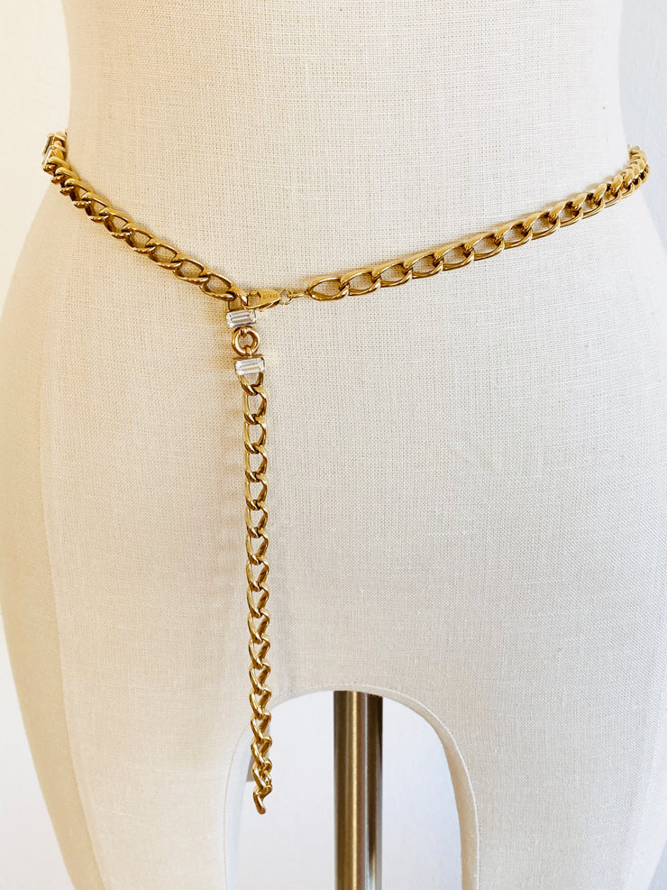 Heavy Chain Necklace Belt